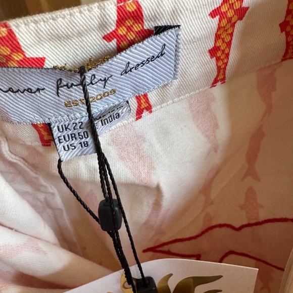 NWT Never Fully Dressed x Caetana vest size 16 & trousers size 18 - Picture 7 of 13